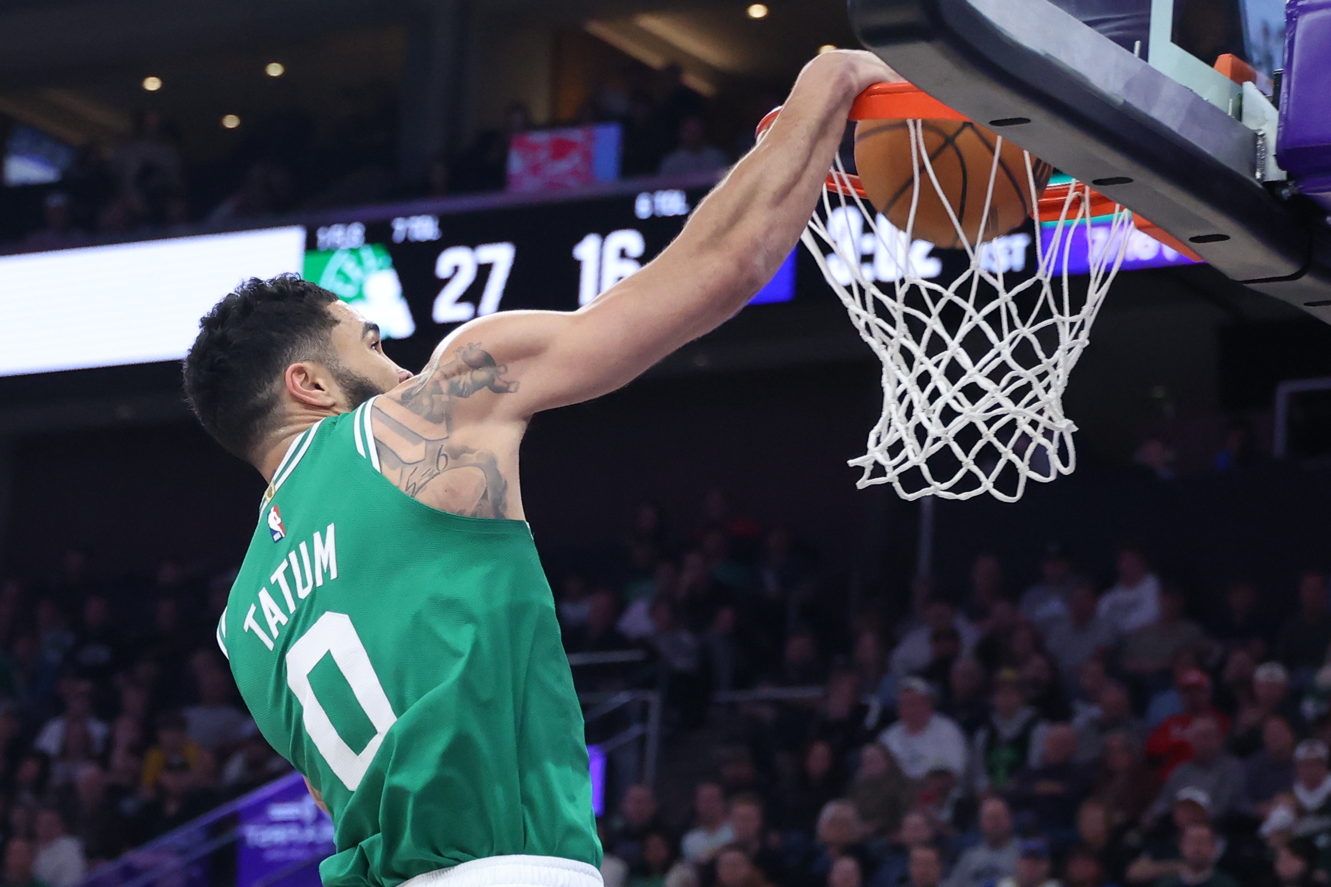 塔图姆，助攻爆棚，冲击季后赛！